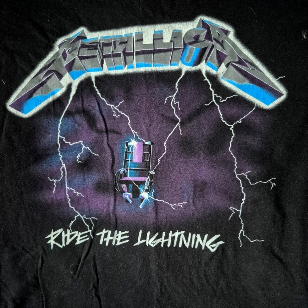 Black and Purple Metallica T-Shirt